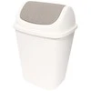 Besk Atkritumu konteineris Gaby1 Gaby1 su atverčiamu dangčiu 260x230x410mm Balta