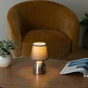Atmosphera Dotykowa lampka nocna Chevet Pilkas do sypialni do salonu dekoracyjna stylowa