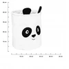 Atmosphera Pudełko na zabawki 40 cm balta Panda organizer do pokoju dziecięcego