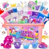 ATOPDREAM Slime du'jiao rinkinys skaidrių demonstravimui, kūrybingoms dovanoms kurti