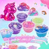 ATOPDREAM Slime du'jiao rinkinys skaidrių demonstravimui, kūrybingoms dovanoms kurti