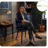 Atos Colin Veliūrinė kėdė Juoda Koja MG16 Minkštas Elegant Design 1 vnt
