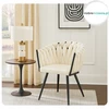 Atos Modernus ROSA MG50 Chair Kreminis Braided Juodas Legs Loft Glamour