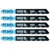 Yato Toya Sa Poland Pjūkliukai siaurapjūkliui 5vnt, 21 TPI / 1.2mm (metalui) (YT-3412)