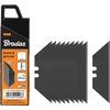 Atsarginiai trapecijos formos ašmenys 19 mm JUODA dėžutė „DIY-KN1902BB/10BOX“