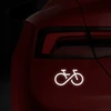 Atspindinti lipdukas "rower Forever" automobiliui