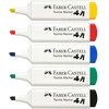 Tekstilės žymeklių rinkinys Faber-Castell, 5 spalvos