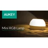 MINI RGB stalinis šviestuvas AUKEY LT-ST23 rožinė