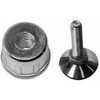 Aukščio reguliatorius M6 x 25 mm, d-16 mm, buko sp., 4 vnt.