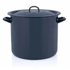 Aukštai emaliuotas puodas su dangčiu, 28 cm, 15 l, METALAC