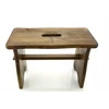 AUKŠTAS DAŽYTAS Ąžuolo taburetė RYCZKA WOODEN STOOL virtuvės taburetė FSC