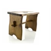 AUKŠTAS DAŽYTAS Ąžuolo taburetė RYCZKA WOODEN STOOL virtuvės taburetė FSC