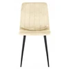 Lugano AURORA VELVET BEIGE minkšta kėdė