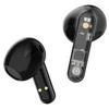 Ausinės į ausis STREETZ, permatomos, juodos / T150-BLK / 6612030
