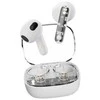 Ausinės į ausis STREETZ, permatomos, baltos / T150-WHT/ 6612031