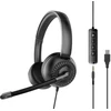 Speedlink - Metis USB Stereo Ausinės, 3.5mm Jack su USB Soundcard - Juodas