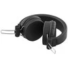 STREETZ ausinės su mikrofonu , 1 mygtukas, 1,5 m, juodos HL-W200