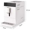 Automatinis kavos aparatas Zyle ZY555CM, baltas, 1350 W