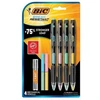 Automatinis pieštukas Bic 0.7mm su papildymais ir trintuku
