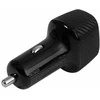 USB automobilinis kroviklis DELTACO 1x USB-A 18 W, 1x USB-C PD 45 W, viso 63 W / USBC-CAR123