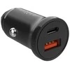 Fixed Fiksuotas | Automobilinis įkroviklis USB-C/USB, 20W | FIXCC20N-CU-BK