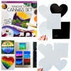 Avec MAGNETINĖ drobė tapybai Kūrybinis rinkinys DIY MAGNETS 5 vnt