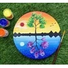Avec MAGNETINĖ drobė tapybai Kūrybinis rinkinys DIY MAGNETS 5 vnt