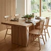 Avida Design Alberto Natural Classic Tradicinė medinė virtuvės valgomojo kėdė