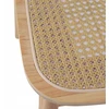 Avida Design Savio Rattan medinė kėdė, natūrali skandinaviška Japandi boho guma