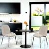 Avida Design Valgomojo kėdė svetainės stalui, minkšta SNAP Dori Loft Welvet rusvai gelsvas