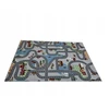 AW DYWAN ULICE MIASTO Auta Cars 150x200 Scanroad pilka-mėlyna