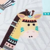 Ay Yildiz Dywan dziecięcy Klasy zoo pilka antypoślizgowy do prania 160x230 cm Atest