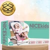 BABY BACKET, NICEKIDS sulankstomas svirtis + EDU RATTLE FOAM