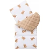 BABY COCOON NEST MINKY PIECE XXL BABYMAM RINKINYS, 7 ELEMENTAI.