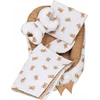 BABY COCOON NEST MINKY PIECE XXL BABYMAM RINKINYS, 7 ELEMENTAI.