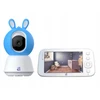 Mėlyna Smart Baby Monitorius Camera WiFi Rotating FHD Lullaby Alarm Baby Guard + Monitorius Mėlyna Encore View