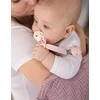 Baby Ono Babyono čiulptuko laikiklis silikoninis rožinis 1469/01