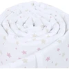 Babybay Ochraniacz Siateczkowy Piqué do Maxi,Spring i Comfort Balta Kropki 168x24cm
