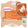 BabyBio vakarienė nuo 15 mėnesių 200 g kiaulienos
