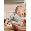 BABYBJORN - 3 dalių šviesiai pilkos spalvos maitinimo rinkinys