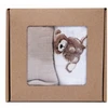 Babylux Medvilninis paklodukas su guma 40x80 cm