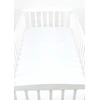BabyLux paklodė lovai, 100% MEDVILNĖ, 60x120, BALTA