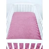 BabyLux paklodė LOVAMS MINKY MINKI 90x180 RETRO Rožinis