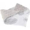 BABYMAM SOFT BIB, MINKY šalikas SU VELCRO 2 viename
