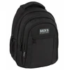 Back Up BackUP Unisex mokyklinė kuprinė juoda O56 Derform