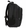 Back Up BackUP Unisex mokyklinė kuprinė juoda O56 Derform