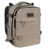 Back Up KELIONINĖ KURIŠINĖ RANKINIUI LĖKTUVO BAGAŽA 40 ​​x 30 x 20 cm BEIGE