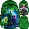 Back Up Kuprinė SZKOLNY GAMINGOWY MINECRAFT 3W1 DLA GRACZA CHLOPCA GAMERA DO SZKOLY