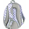 Back Up Mokyklinė kuprinė Backup 26l, šachmatinė balta-violetinė