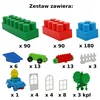 Bączek Plastikinės statybinės kaladėlės mergaitėms 500 PRIEDAI LENKO PRODUKTAS